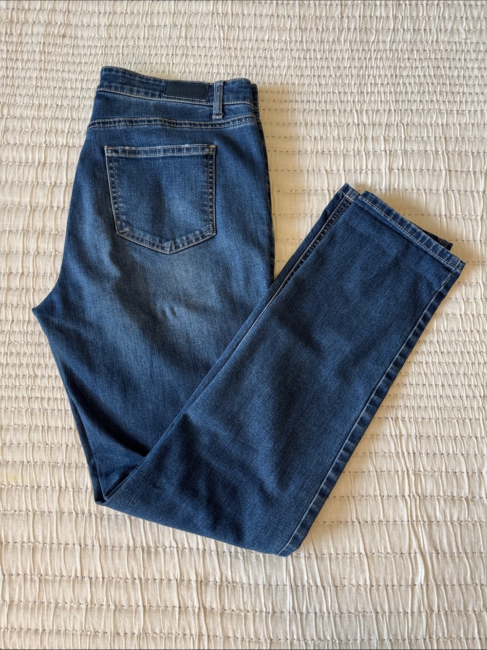 Buffalo David Bitton Women's Dark Blue Straight Leg Jeans